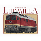 Eisenbahn Poster "BR232 / Ludmilla"