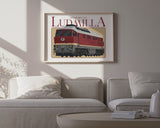 Eisenbahn Poster "BR232 / Ludmilla"