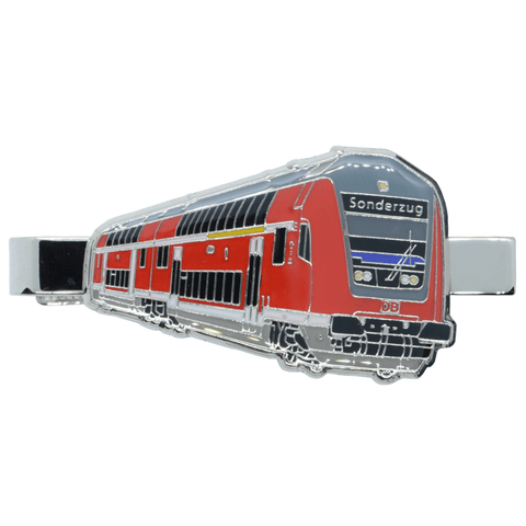 Eisenbahn Krawattenklammer "DABpbzfa 767.2 / Regio Doppelstockwagen"